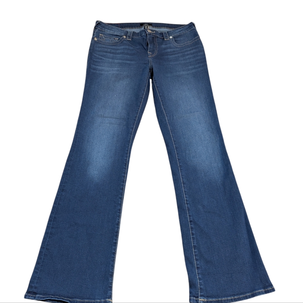 True Religion Becca Mid Rise Bootcut Jeans Medium Wash size 33
